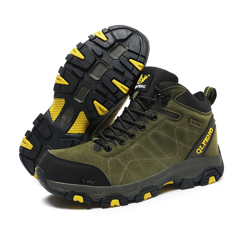 TANSENLANG Mid top Athletic Shoes/Mountaineering & Hiking Shoes Unisex Army Green