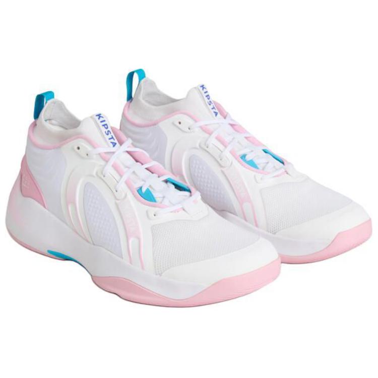 Alessia Orro x DECATHLON Non slip, Wear resistant, Impact resistant Low top Training Shoes Men’s White Pink