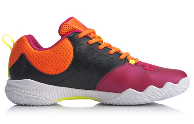 Li Ning Battle Halberd TD Cushioning Rebound Slip Resistant Abrasion Resistant Low top Badminton Shoes Unisex