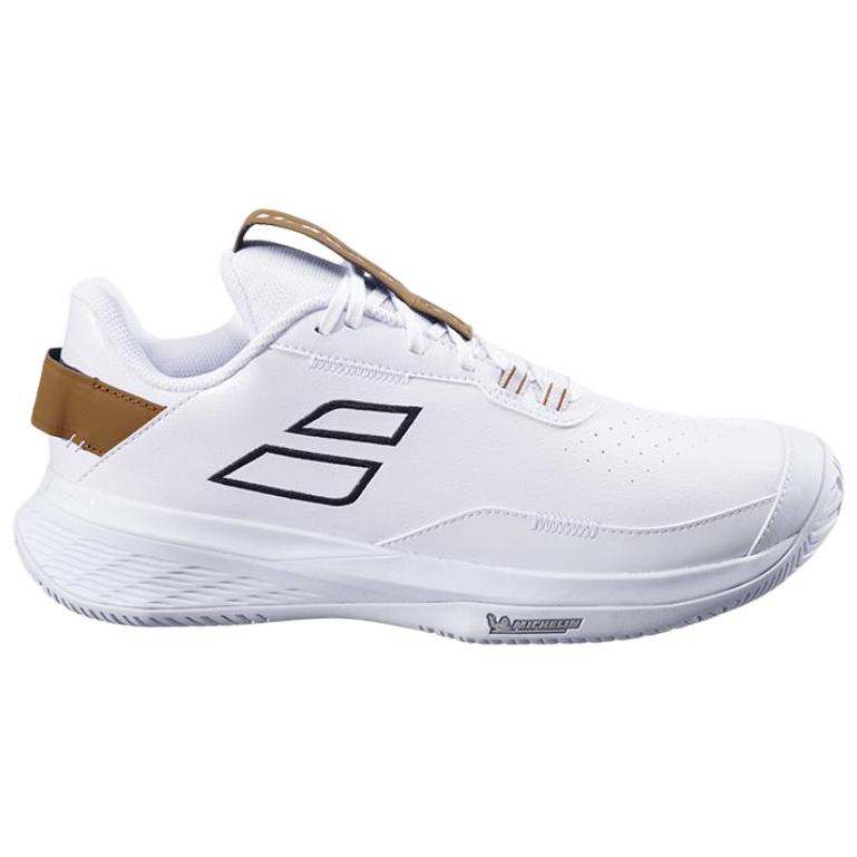 Babolat SFX EVO Abrasion Resistant Abrasion Resistant Low top Tennis Shoes Men’s White Brown