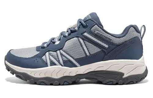 Skechers Grand Peak Trail Bound Low top Outdoor Shoes Women's Blue Gray