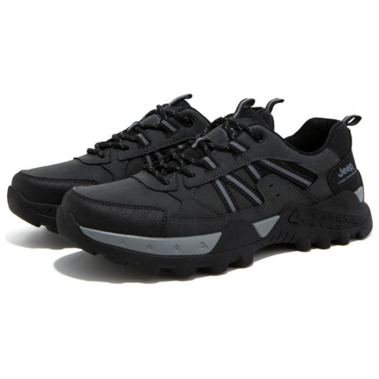 Jeep Abrasion Resistant Low top Hiking Shoes Men’s Black