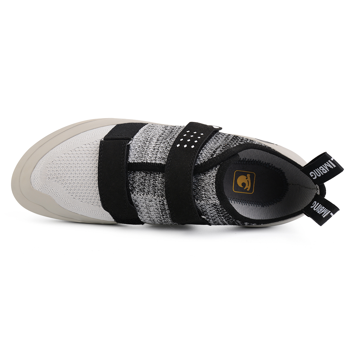 LUFU Low top Rock Climbing Shoes Unisex Light Gray