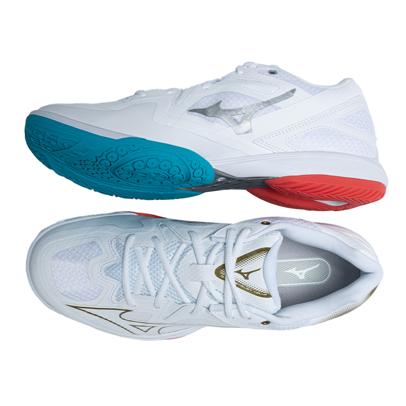Mizuno Wave Claw 3 Wide ‘White Gold Grey’