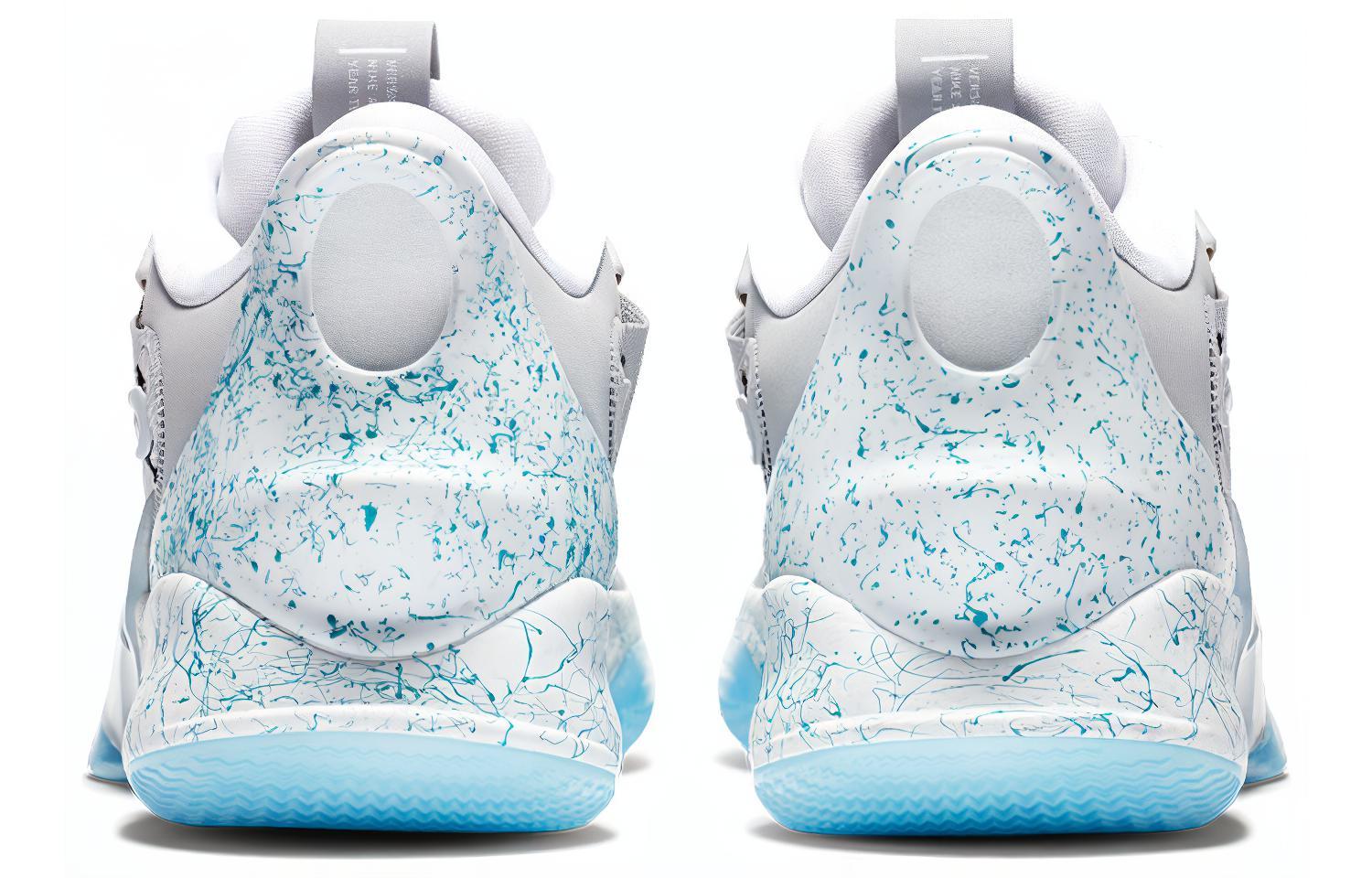Мужские кроссовки Nike Adapt bb 2.0 (голубые) — фото 4
