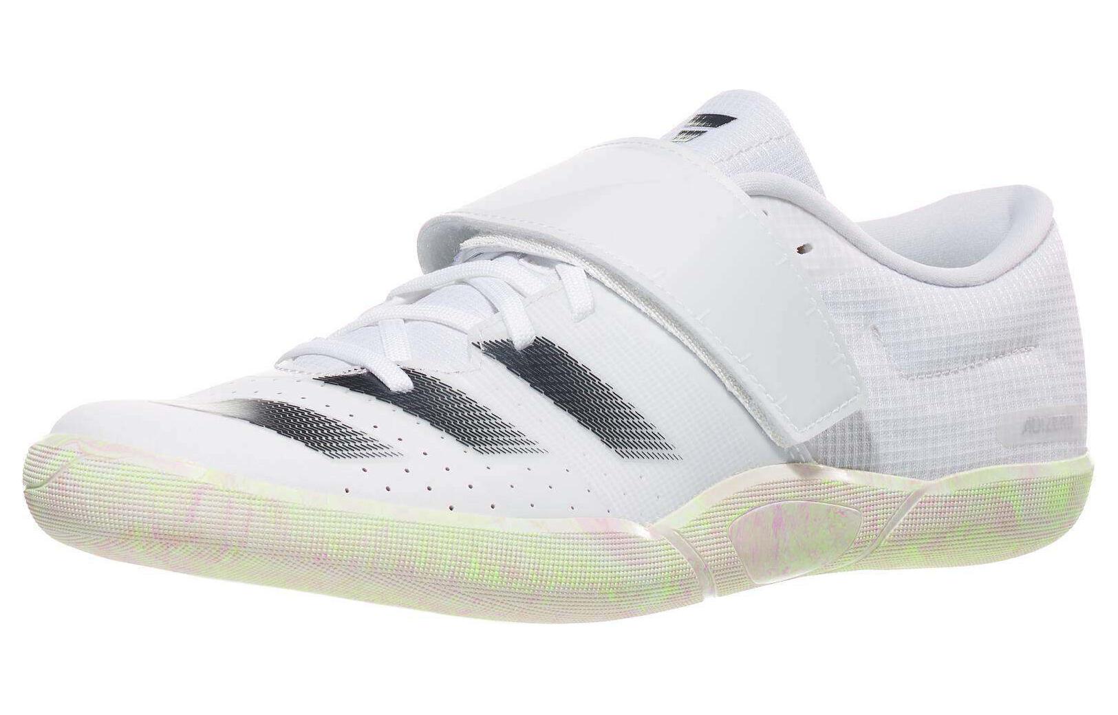 Adidas Adizero Cushioning Slip Resistant Low top Training Shoes Unisex White Gray