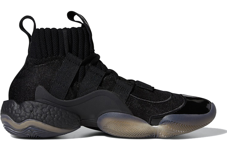Кеды adidas originals Crazy BYW 1.0 (черные) — фото 2