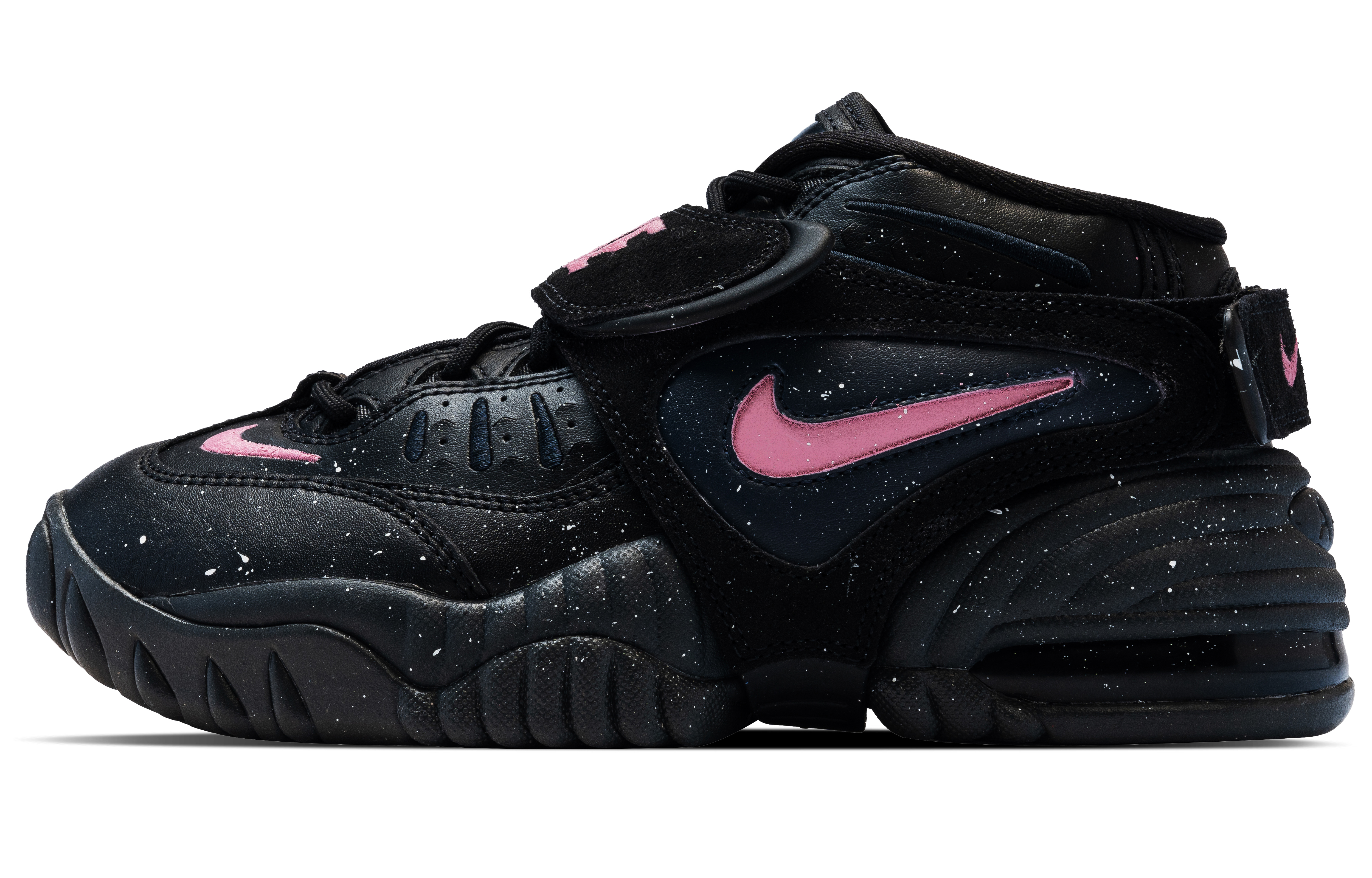 Nike Air Adjust Force Barbie Pink, Galaxy Slip Resistant Abrasion Resistant Mid top Vintage Basketball Shoes Unisex