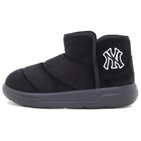 MLB New York Yankees Thermal Slip Resistant Thermal Slip Resistant Short Snow Boots Women's Black