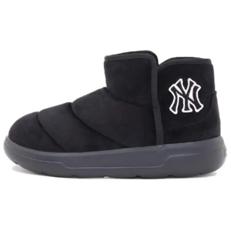 MLB New York Yankees Thermal Slip Resistant Thermal Slip Resistant Short Snow Boots Women's Black