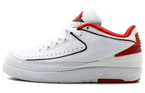 Jordan 2 Retro Low White Varsity Red