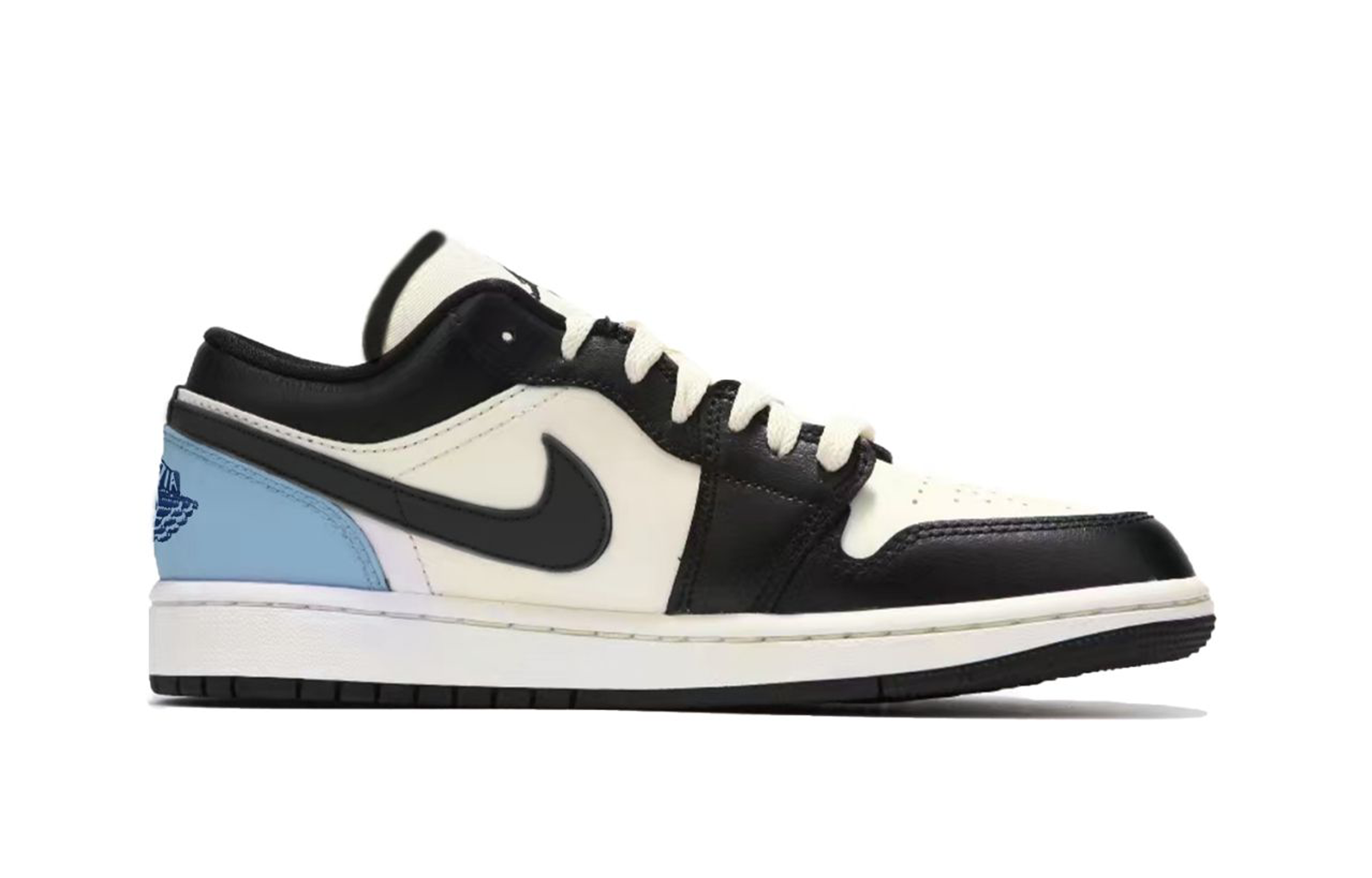Jordan Air Jordan 1 Cushioning Low top Vintage Basketball Shoes Men’s Black