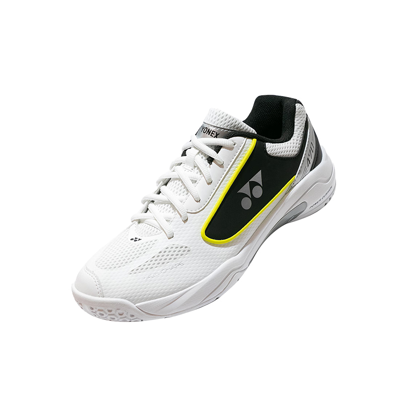 YONEX Power Cushion Abrasion Resistant Low top Badminton Shoes Unisex White Black