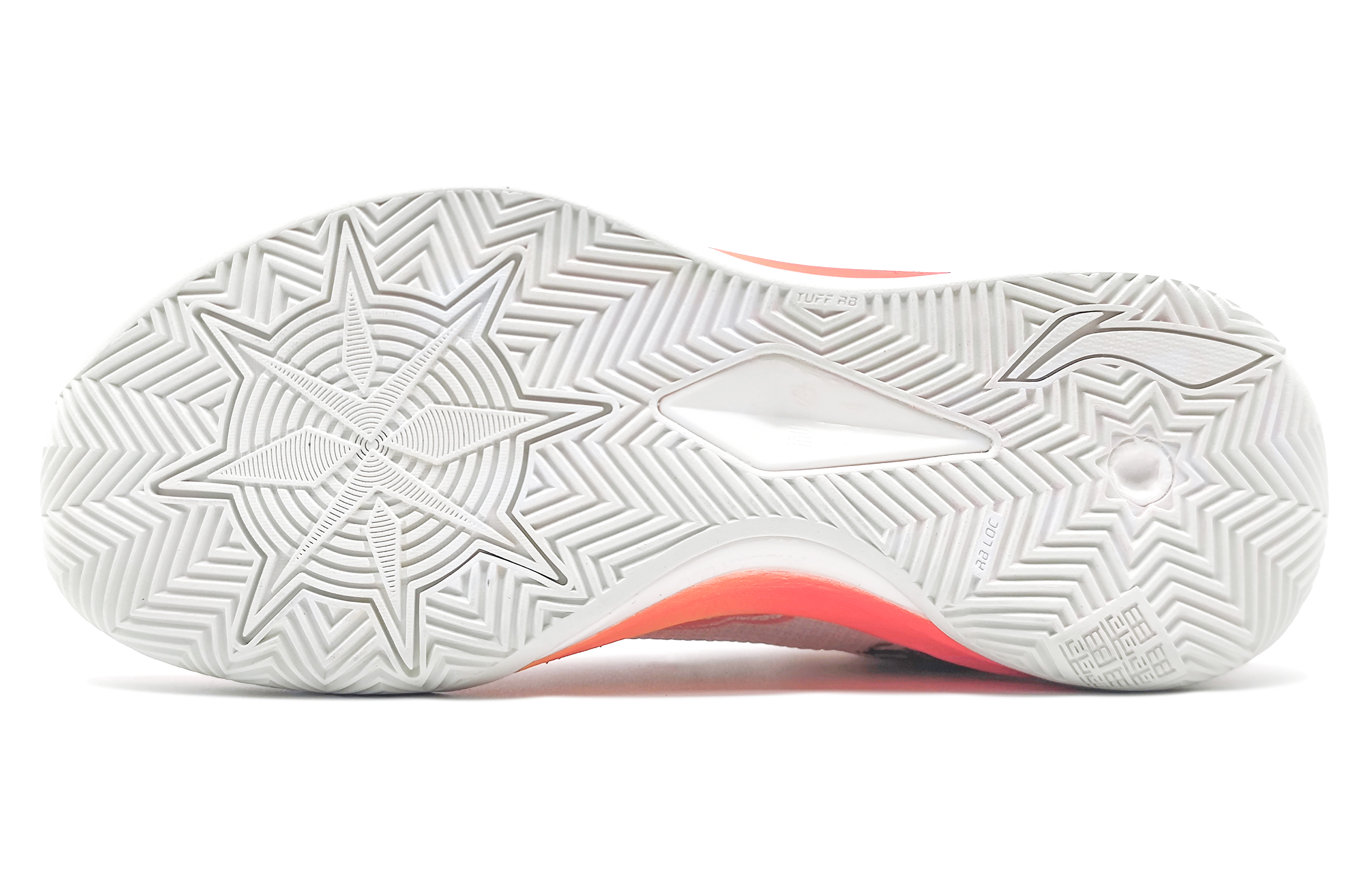 Li Ning Liren 3 V2 Abrasion Resistant Cushioning Low top Basketball Shoes Unisex Red White