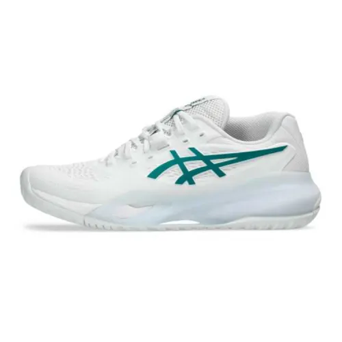 ASICS GEL RESOLUTION X Cushioning Low top Tennis Shoes Women's White Green