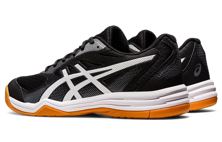 Мужские кроссовки ASICS Gel-Upcourt 5 (черно-белые) — фото 4