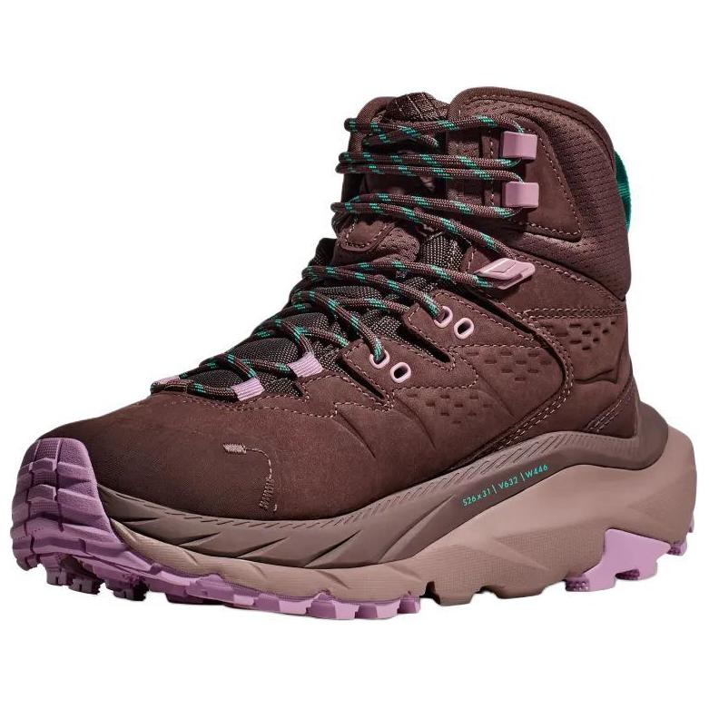 HOKA ONE ONE Kaha 2 Slip Resistant Abrasion Resistant High top Hiking Shoes Women’s Umber