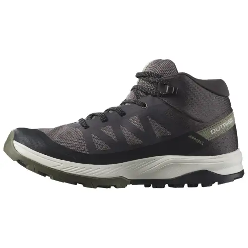 SALOMON Cushioning Abrasion Resistant Cushioning, Wear Resistant Mid top Mountaineering & Hiking Shoes Women's