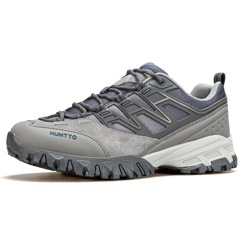 HUMTTO Cushioning Slip Resistant Balance Low top Mountaineering Shoes Men’s Dark Gray