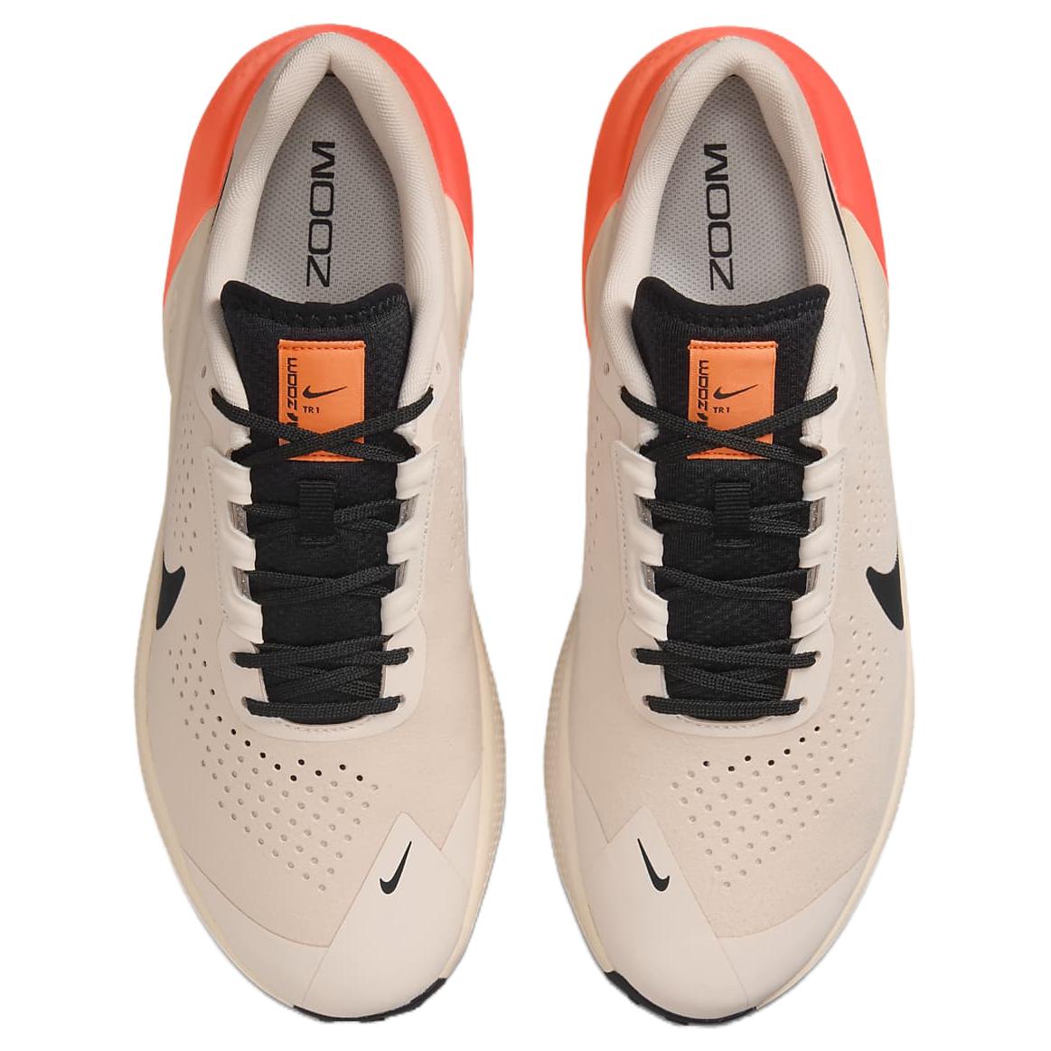 Nike Air Zoom TR 1 Slip Resistant Abrasion Resistant Low top Training Shoes Men’s Orange Red