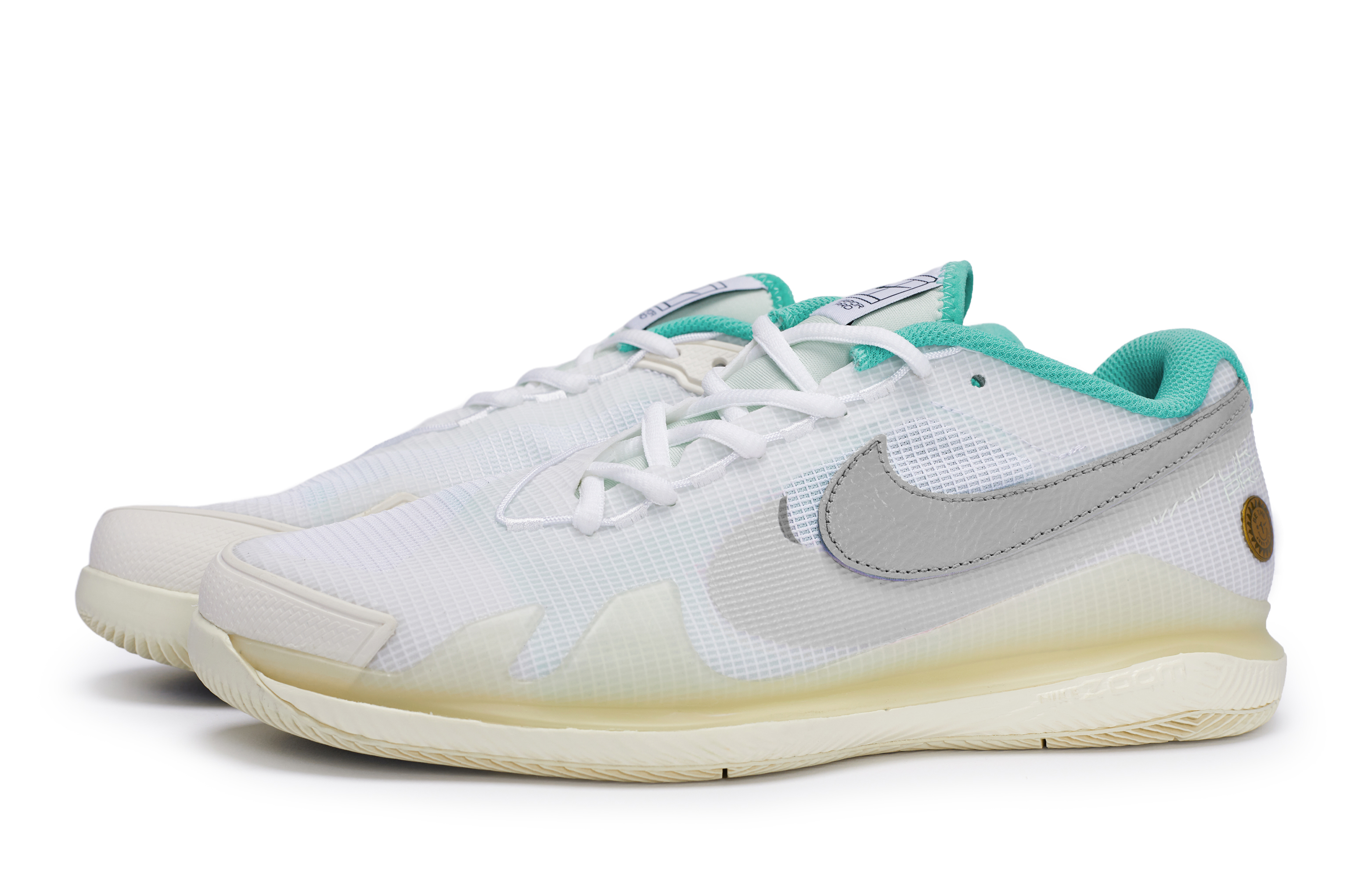 Nike Air Zoom Vapor Pro 811 Manufacturing, Cloud Mist Gray, Special Shoe Box Minimalist Style
