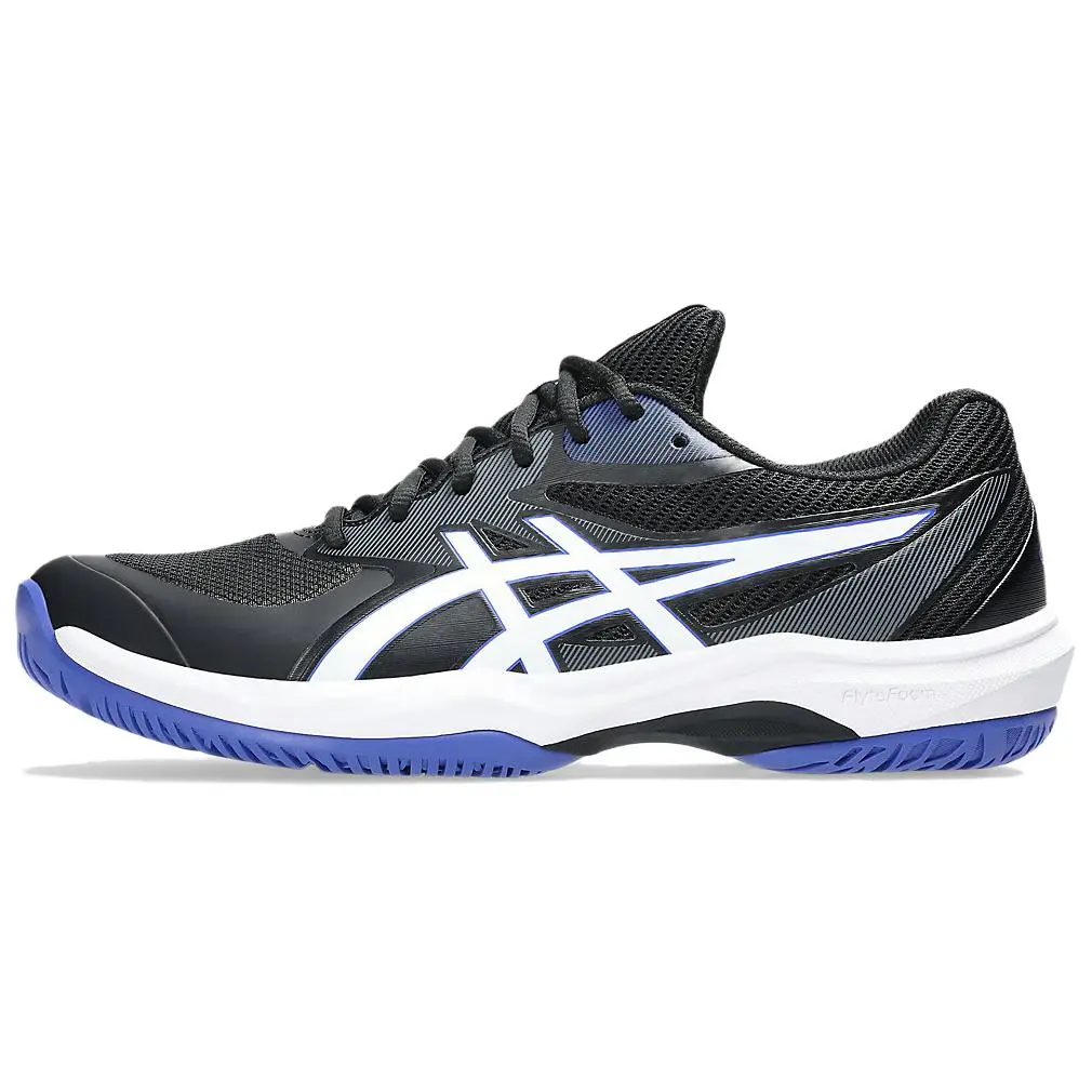 ASICS GAME FF Abrasion Resistant Breathable Abrasion Resistant Breathable Low top Tennis Shoes Men's Black White
