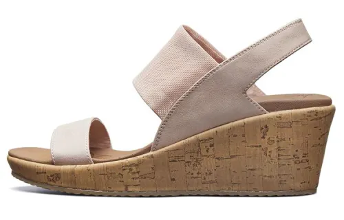 Skechers CALI One Strap Sandals Women's Nude Pink
