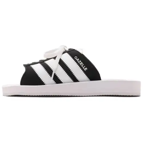 Adidas Wmns Gazelle Beach Slides 'Black White'