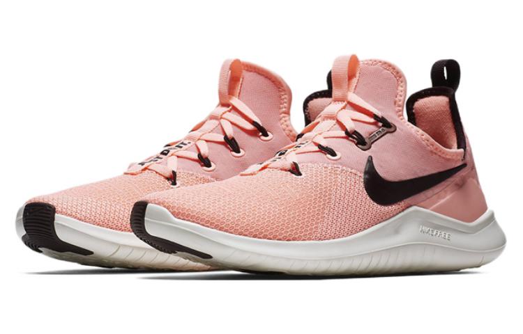 Женские кроссовки Nike Free TR 8 (розово-белые) — Розовый / белый — фото 2