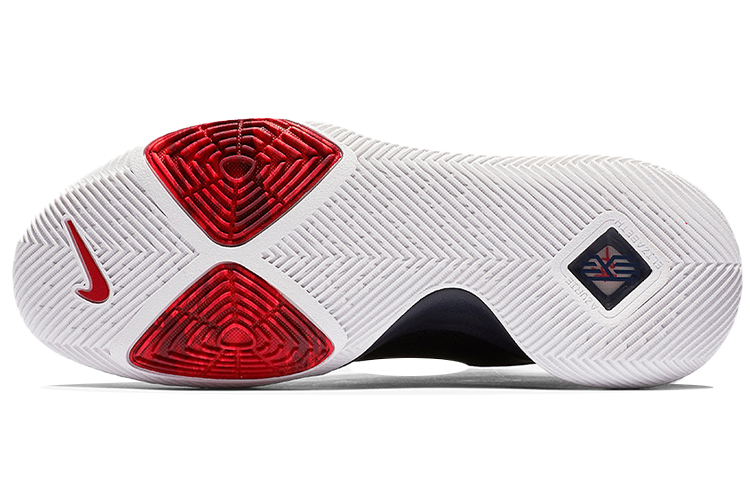 Мужские кроссовки Nike Kyrie 3 (красно-черные) — фото 6