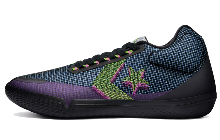 Кроссовки Converse All Star BB Evo Chuck Taylor (сине-фиолетовые)