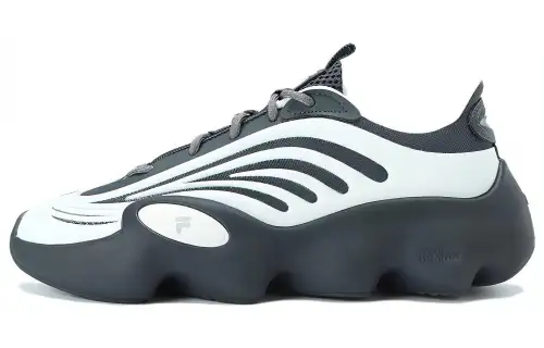 FILA FUSION Ray 3 Sport Shoes 'White Grey' Women's