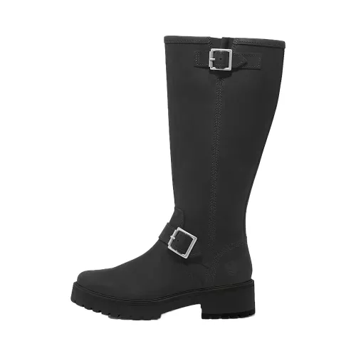 Timberland Carnaby Cool Leather Knee high Boots Women's Black