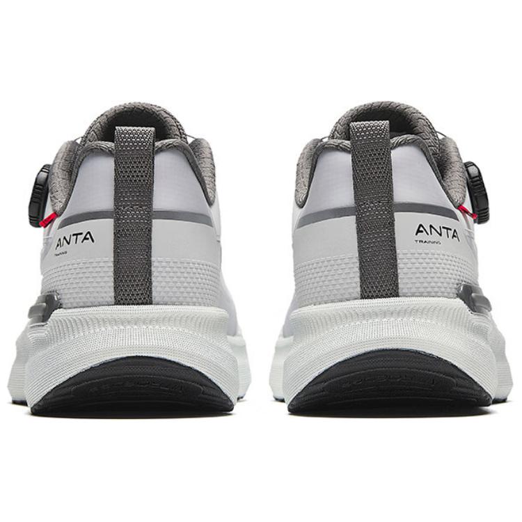 Anta Wanli Slip Resistant And Abrasion Resistant Coverage Low top Training Shoes Men’s Sand Grain Gray