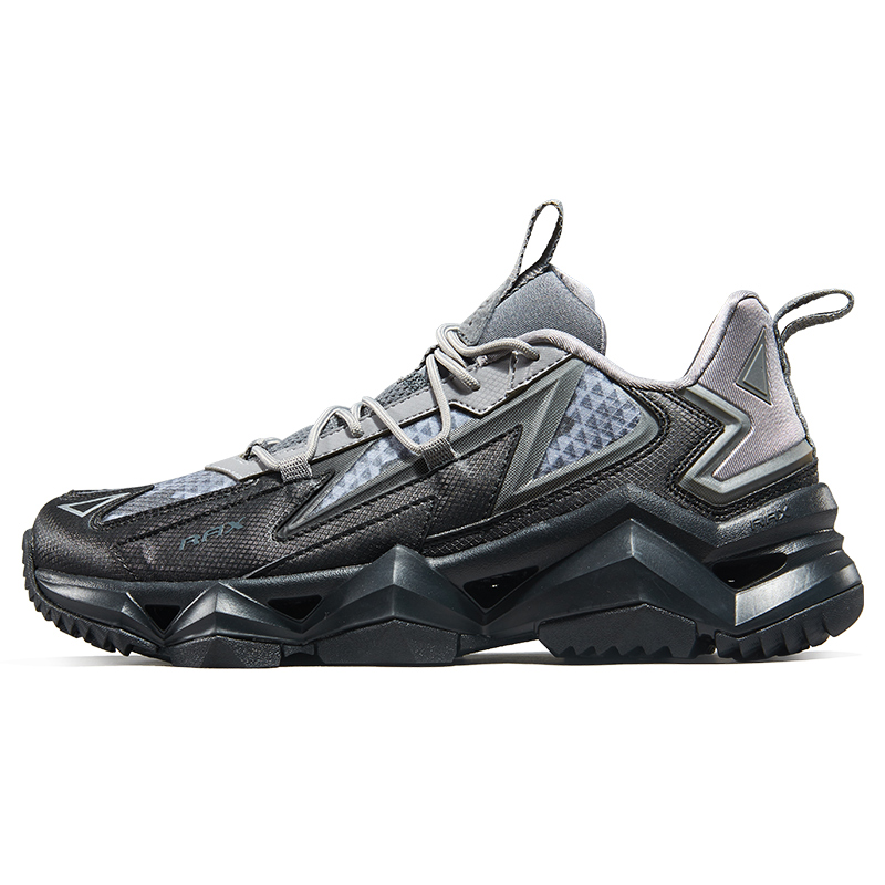 RAX Lightweight Cushioning Low top Outdoor Shoes Men’s Black Gray
