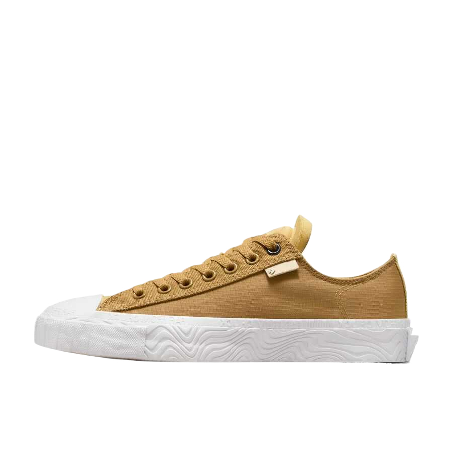 Converse CHUCK TAYLOR Abrasion Resistant Breathable Cushioning Low top Canvas Shoes Unisex Yellow