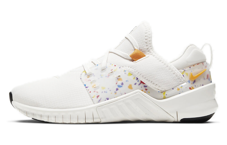 Nike Free Metcon 2 AMP Comfortable and Versatile Non-slip Lightweight Low-top Training Shoe Women's Candy White