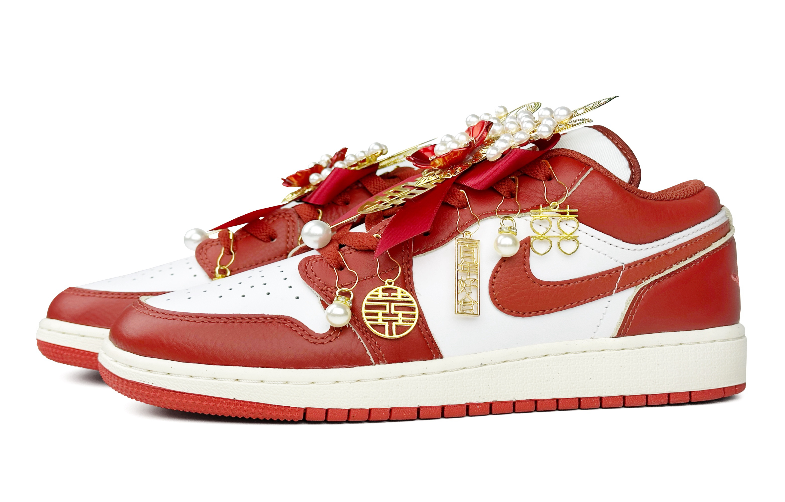 Jordan Air Jordan 1 GS Steam Rose, A Match Made In Heaven Cushioning Abrasion Resistant Cushioning, Wear Resistant