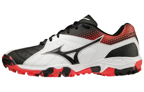 Mizuno Wave Gaia 3 Low Tops Wear resistant Shoe White Black Red