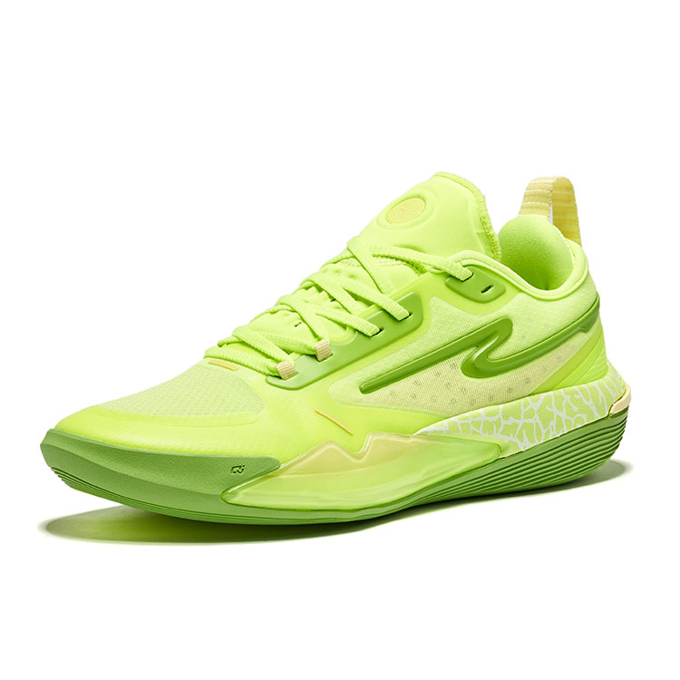 Erke Raid Low top Basketball Shoes Men’s Apple Green