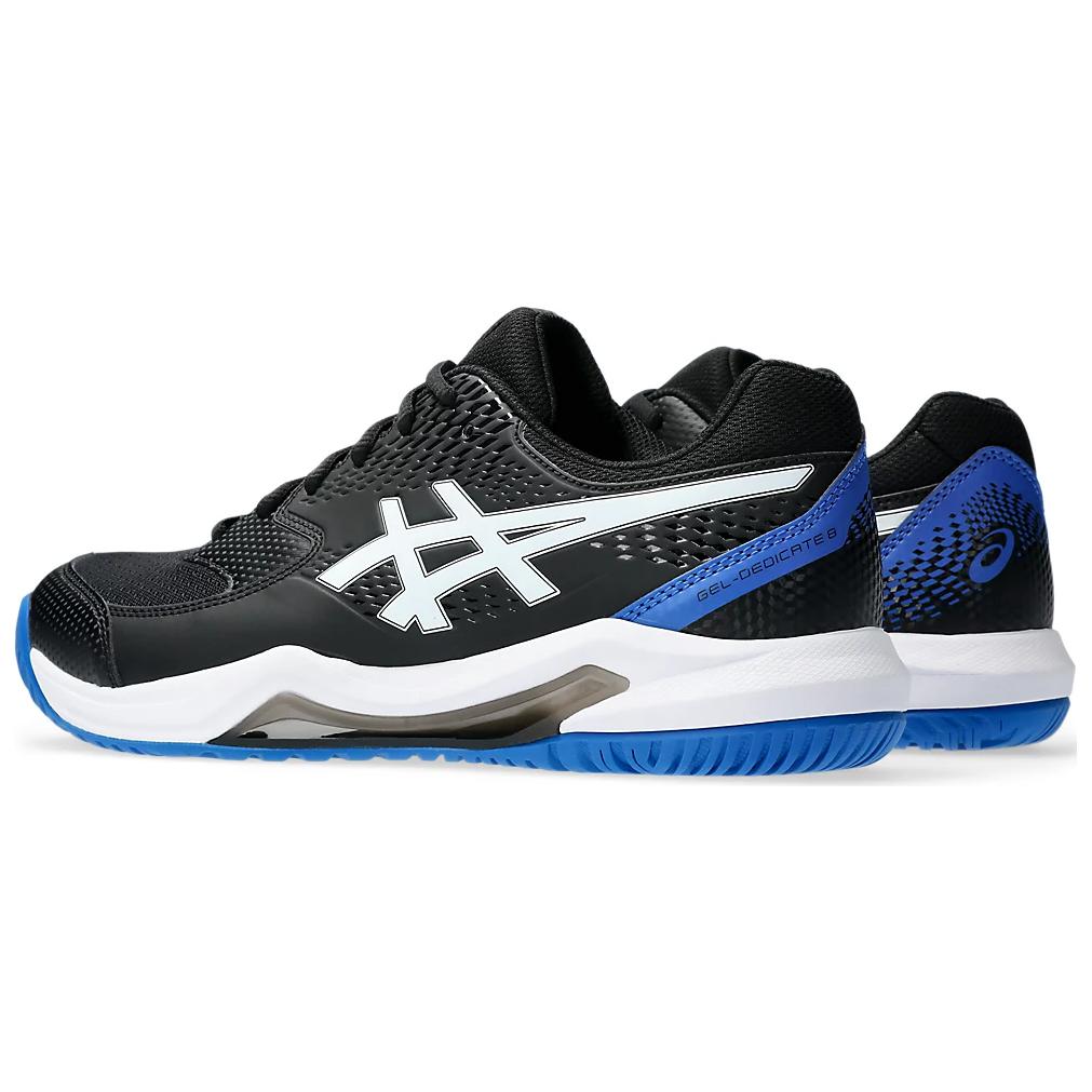 ASICS Gel Dedicate 8 Wide ‘Black Tuna Blue’