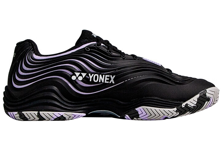 YONEX Power Cushion Tennis Shoes Unisex Low Top Black Purple