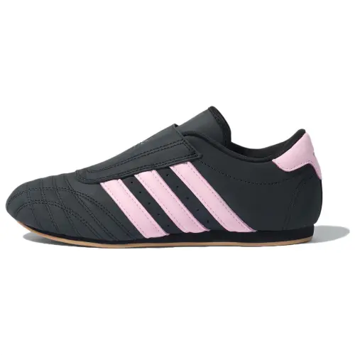 Adidas Originals Taekwondo Abrasion Resistant Low top Training Shoes Women's Black Pink