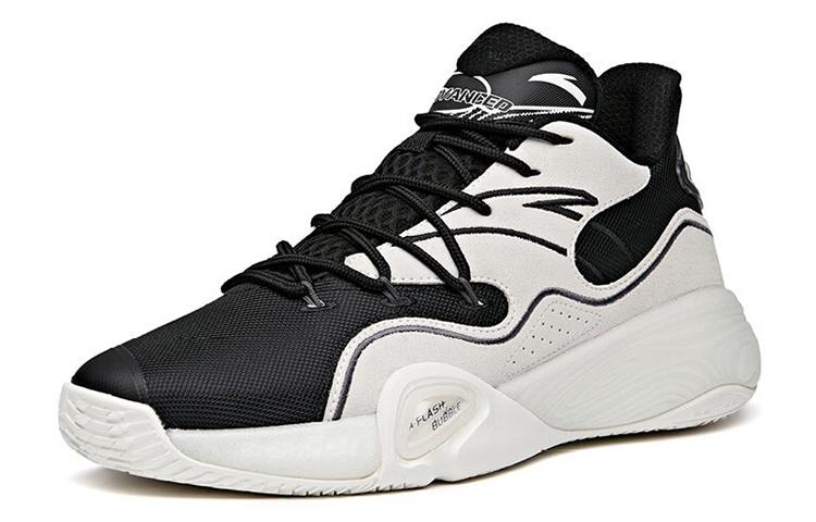 Anta A Flash Bubble 1.0 KT Low top Performance Basketball Shoes Men’s Black White