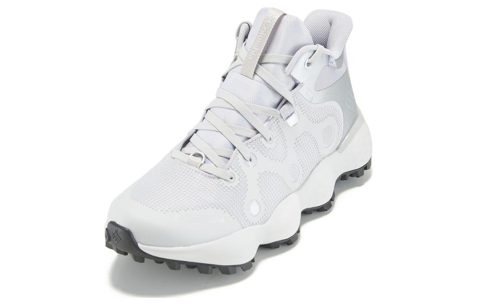 Columbia Slip Resistant Abrasion Resistant Slip Resistant Abrasion Resistant Mid top Outdoor Shoes Men’s Gray