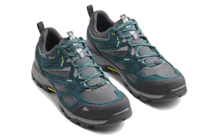 DECATHLON MH100 Abrasion Resistant Breathable Low top Outdoor Shoes Men’s Gray Green