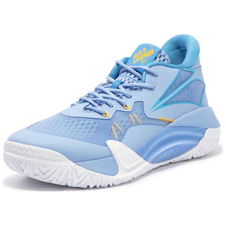 361° Thorn Slip Resistant And Breathable Slip Resistant And Breathable Low top Basketball Shoes Men’s Sky Blue