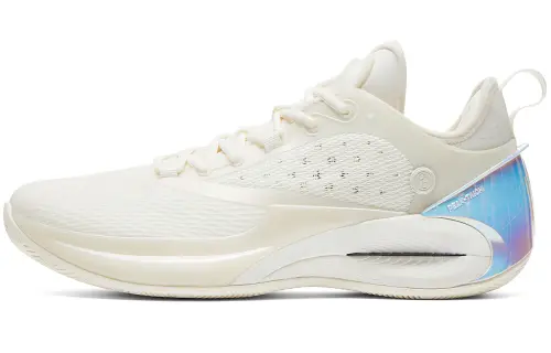 PEAK Wiggins AW2 Cushioning Abrasion Resistant Impact Resistant Rebound Basketball Shoes Men's Beige, Timeless Colorway