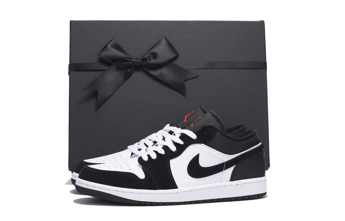 Jordan Air Jordan 1 Leather Slip Resistant Abrasion Resistant Coverage Low top Vintage Basketball Shoes Unisex