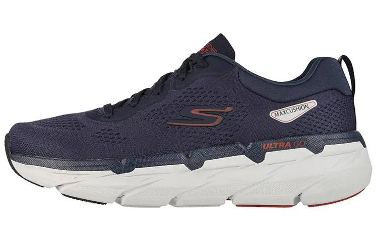 Skechers Max Cushioning Training Shoes Men's Low Top Marine Blue